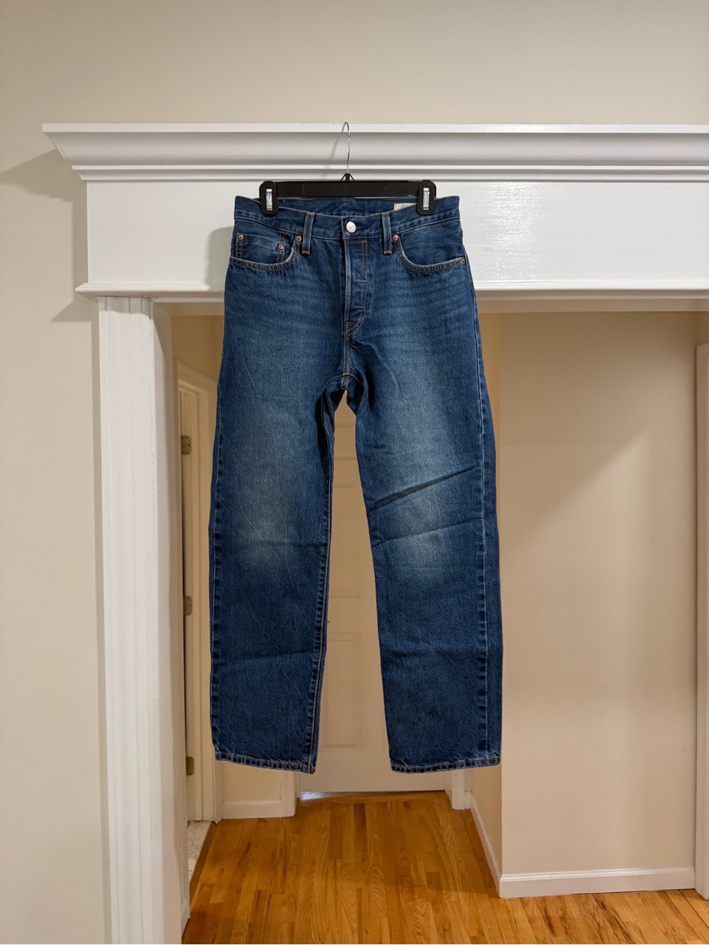 Levi’s Classic Blue Straight-Leg Jeans